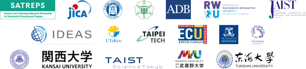 International academic partner logos